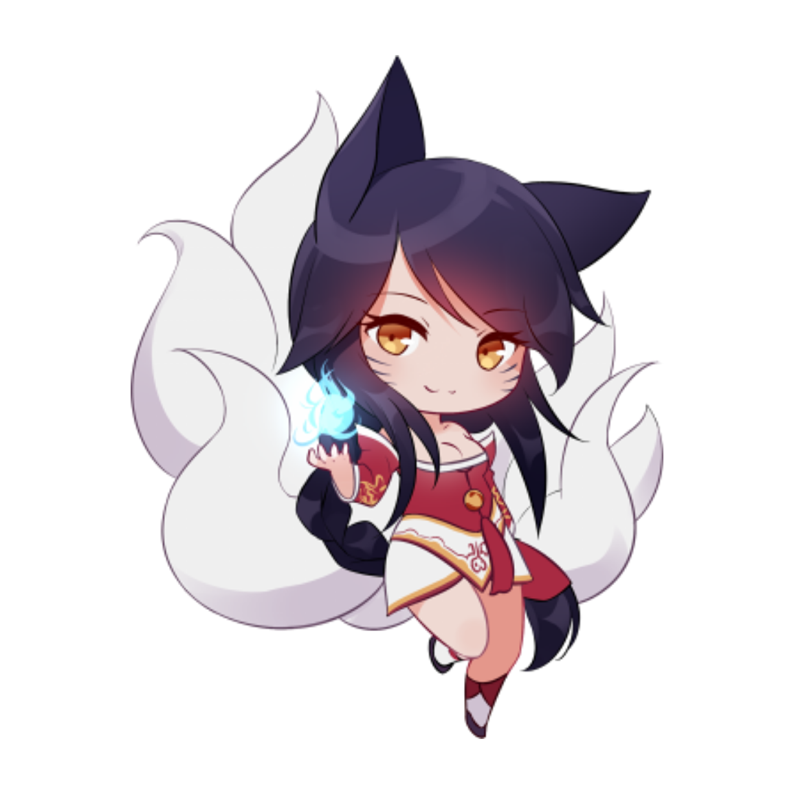 Cute Chibi Anime Wolf Girl - chibi wolf girl roblox download anime wolf girl drawing free transparent png clipart images download