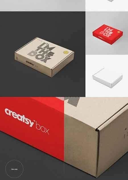 Download Mailer Box Mockup - Free Download Mockup