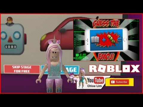 Chloe Tuber Roblox Guess The Emoji Gameplay 227 Stages Walkthrough From Stage 1 To 164 - hotel playthrough roblox youtube