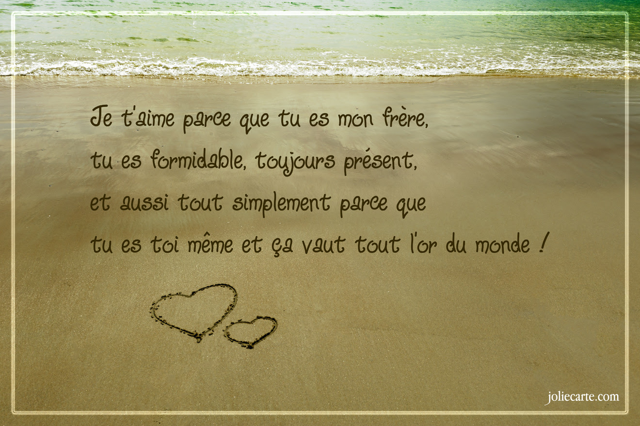 Souhait Anniversaire Mon Frere Myrles Lahomas