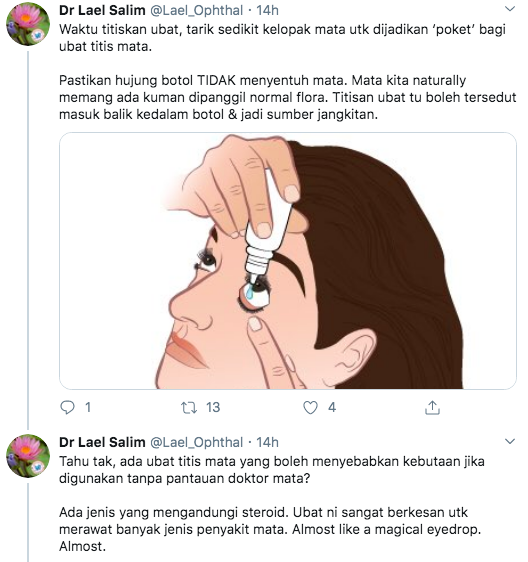 Ubat Titis Mata - Catet f