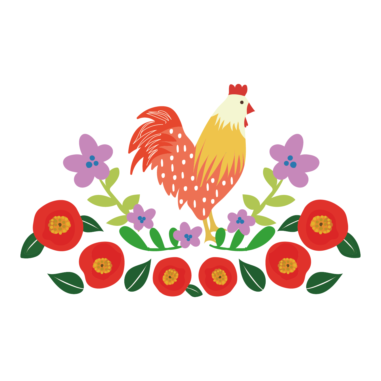 すべての動物の画像 綺麗な鶏 おしゃれ イラスト