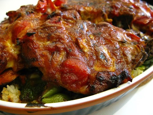 Chinese Baked Pork Chop Rice 焗豬扒飯  Chinese Recipes at 