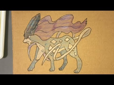 新しいコレクション 塗り絵 ポケモン スイクン 1700