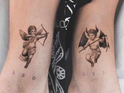 [無料ダウンロード！ √] small good and evil tattoo designs 109084