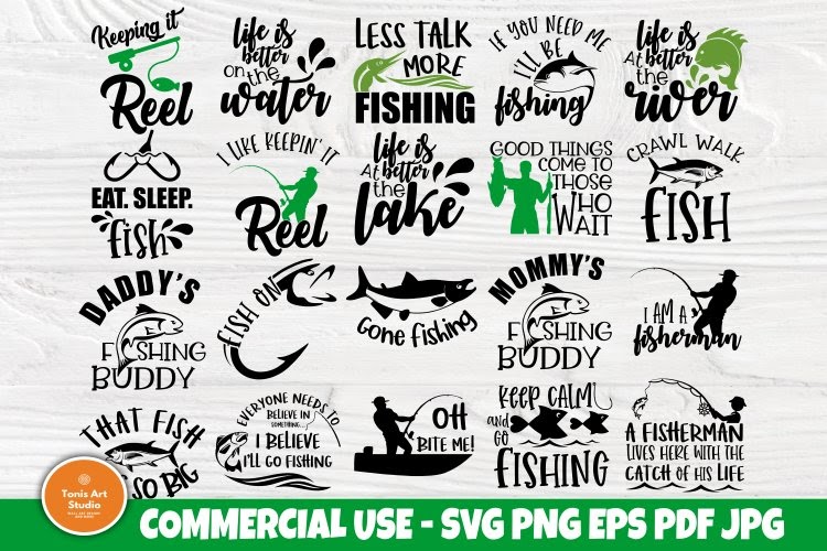 Download Huk Fishing Svg - Layered SVG Cut File