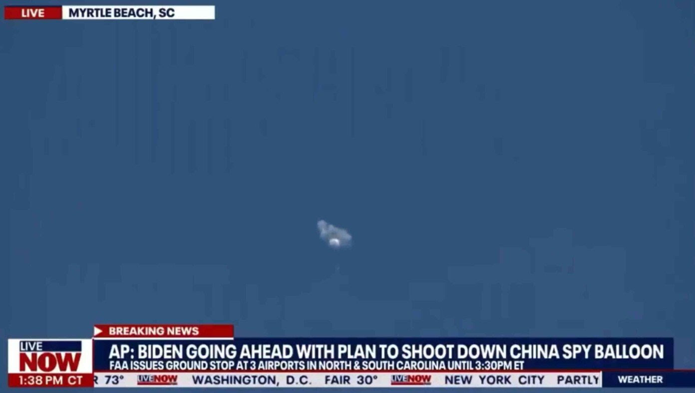 U.S. Shoots Down Spy Balloon As It Was Getting Too Close To Ukraine