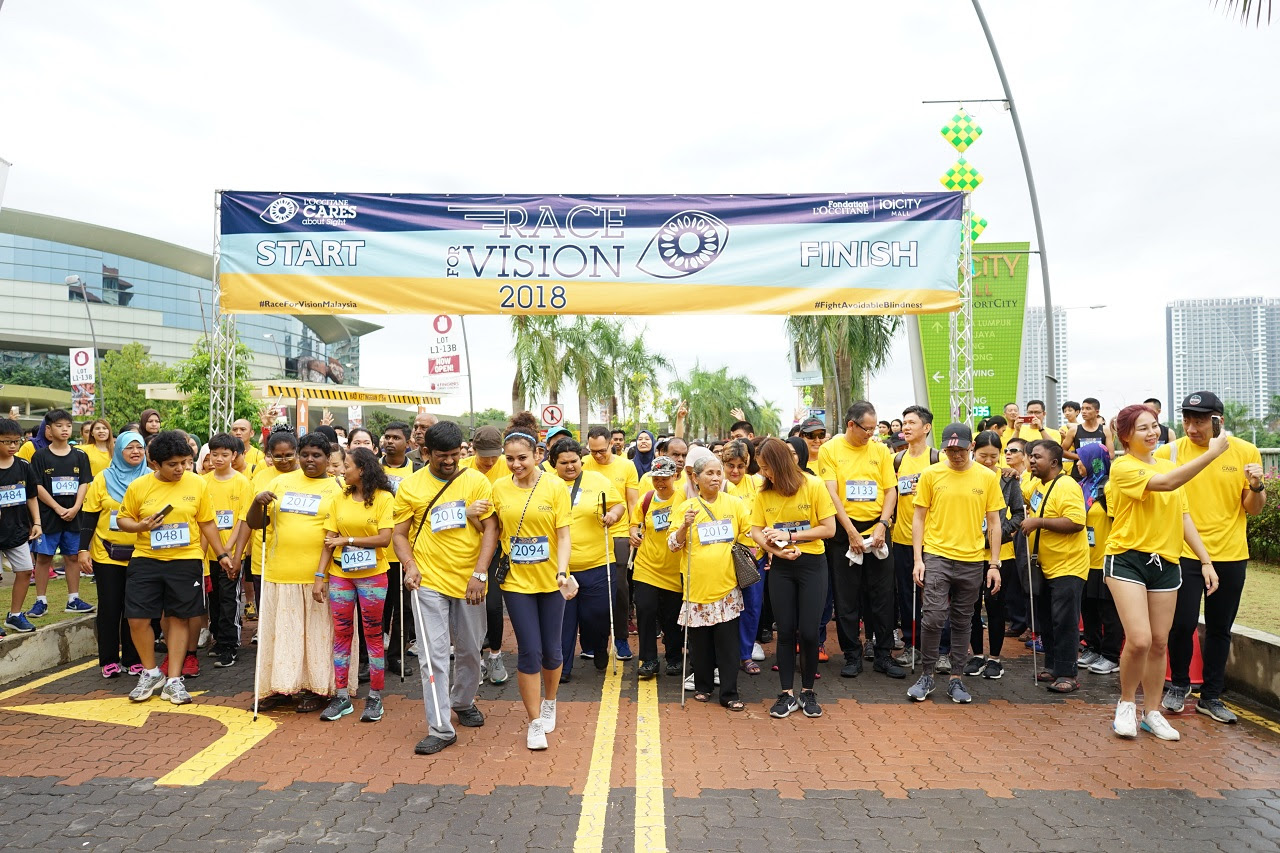 Have fun racing players from all around the world in one of the top free racing games! Scenes L Occitane Malaysia Held The First Race For Vision Charity Fun Run Pamper My