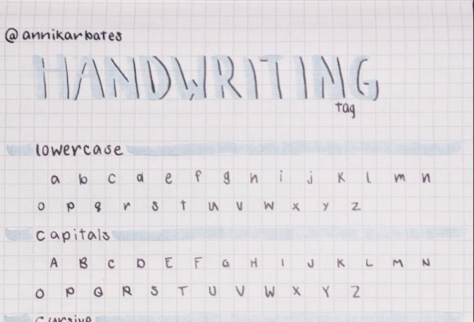 View Aesthetic Handwriting Practice Template PNG - Ugot