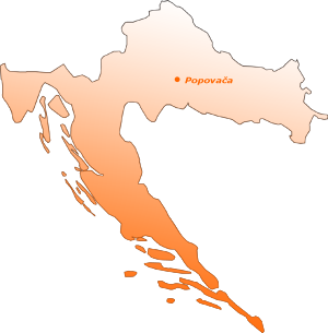 karta popovača Screensaver Karta Popovaca karta popovača