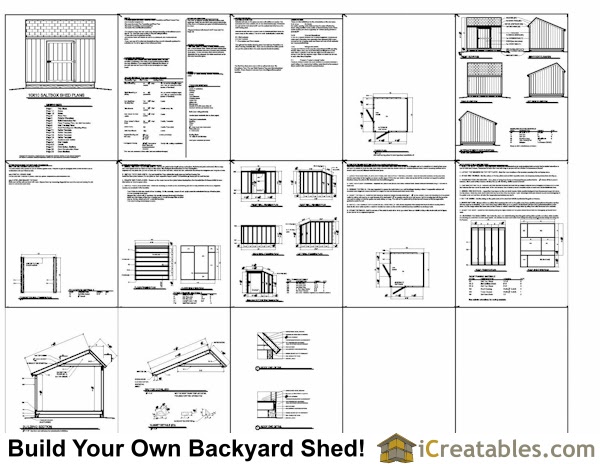 Look Free 10x10 shed plans pdf ~ Goehs