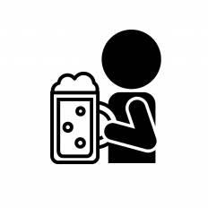 最新イラスト ビールを飲む アニメ画像について