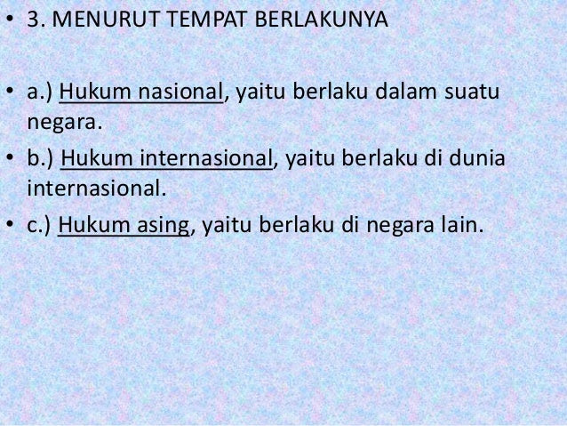 Contoh Hubungan Hukum Perdata Internasional - Syd 