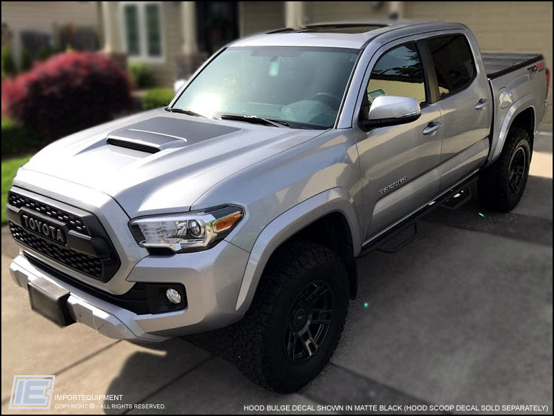 Toyota tacoma stripes tacoma decals tacoma graphics core. Toyota Tacoma Hood Bulge Glare Blocker Sticker Decal 2016 Importequipment