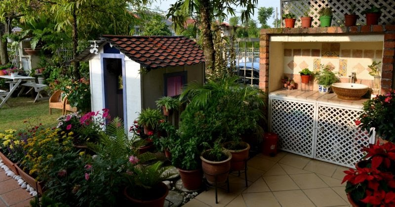 Deco Laman Tepi Rumah : Small Front Home Terrace With ...