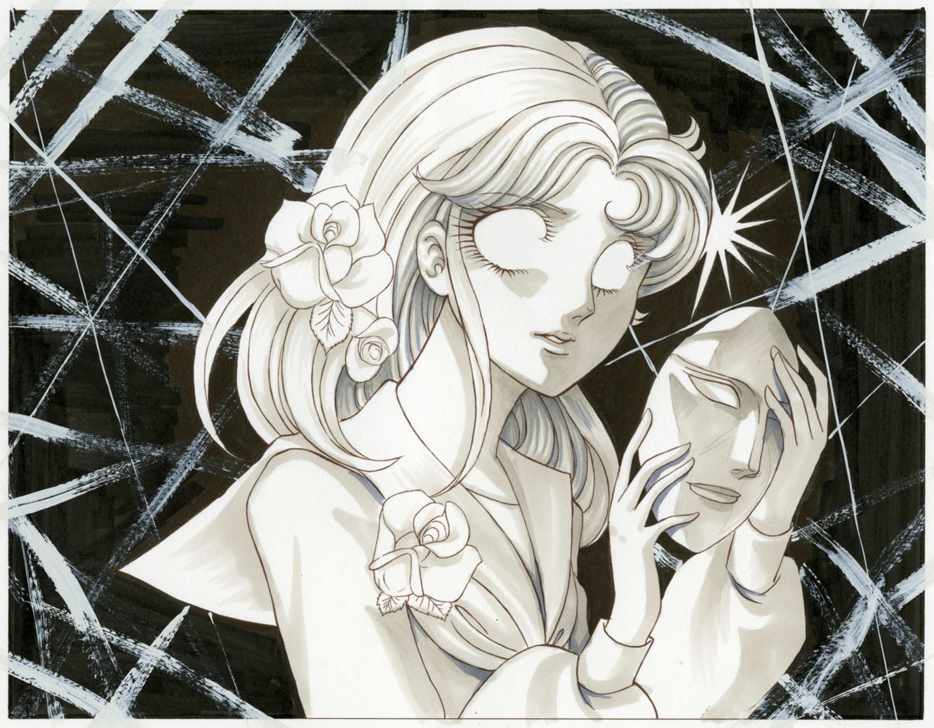 これまでで最高のガラス の 仮面 イラスト イラスト画像
