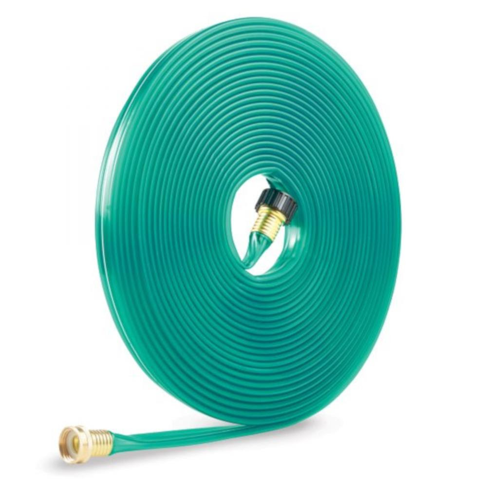 Gilmour flat soaker garden hose. Gilmour 5 8 In X 50 Ft Light Duty Kink Free Rubber And Vinyl Green Soaker Hose In The Garden Hoses Department At Lowes Com