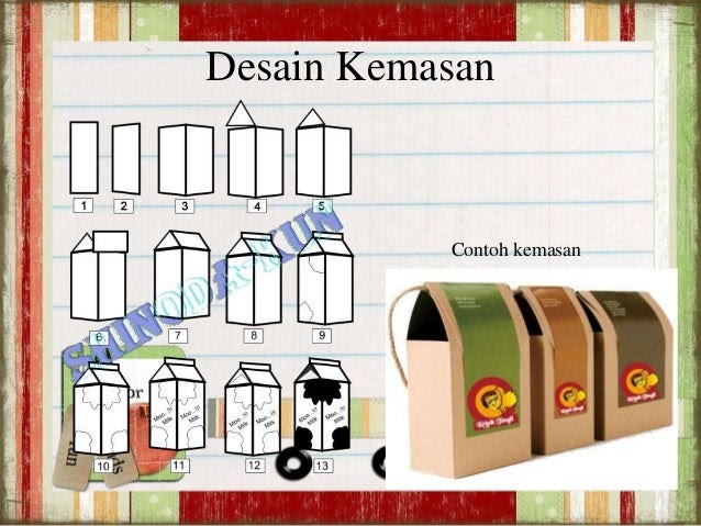 Contoh Kemasan  Produk  Kerajinan  Perhitungan Soal