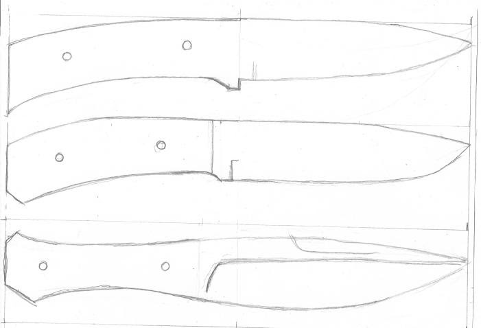 These knife templates ensure you create a knife that's not flawed in design or function. Knife Templates