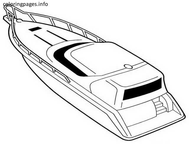 Boat, boating, speed, racing, jet, ski, skiing, water, ocean, beach, captain, skipper. Speed Boat Coloring Pages At Getdrawings Free Download