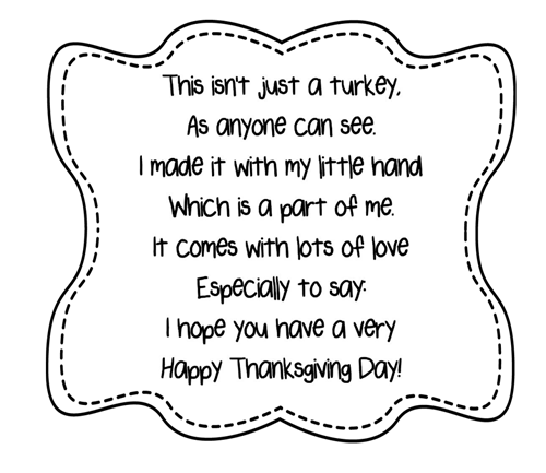 Also see math songs, math videos, and math lessons from new york's favorite math specialist! Turkey Handprint Poem Printables A To Z Teacher Stuff Printable Pages And Worksheets