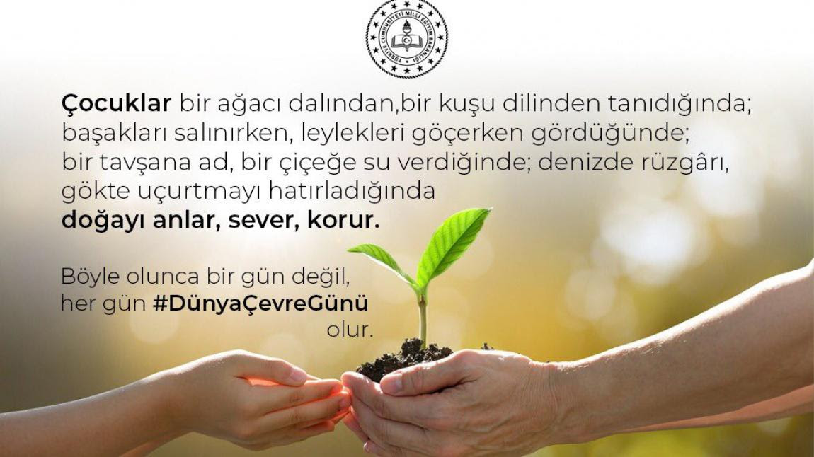Birleşmiş milletler'in önem verdiği dünya çevre günü tarihi nedir? 5 Haziran Dunya Cevre Gunu Meram Ataturk Mesleki Ve Teknik Anadolu Lisesi