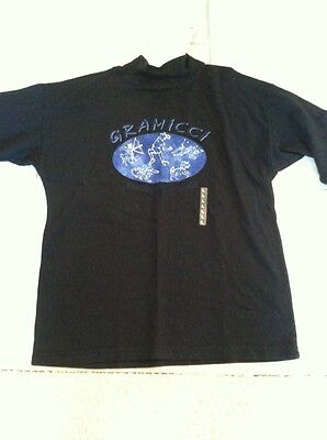 Cheap NWT Kids Gramicci Black Long Sleeve 100 Cotton T Shirt size Youth Large 1012 Online