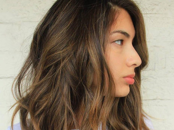 28 Konsep Baru Warna Rambut  Warm Brown 