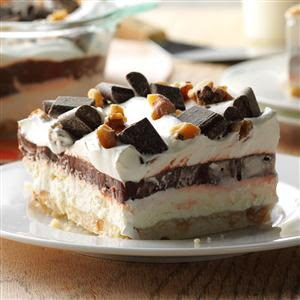 Easy Four-Layer Chocolate Dessert