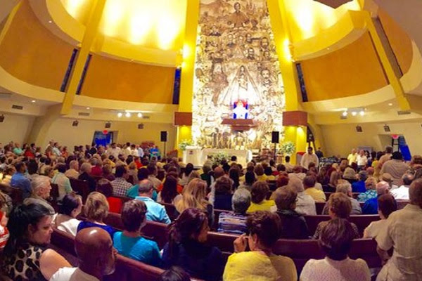 Ermita de la Caridad del Cobre, en Miami (foto tomada de Internet)