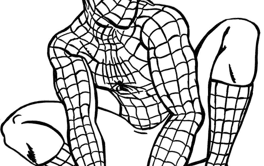 Mewarnai Gambar Spiderman Kartun | Mewarnai cerita terbaru ...