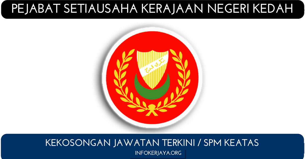 Calon hendaklah rakyat malaysia berusia tidak kurang daripada 18 tahun pada tarikh tutup permohonan jawatan iaitu 06 jun 2021. Jawatan Kosong Terkini Pejabat Setiausaha Kerajaan Negeri Kedah Jawatan Kosong Terkini