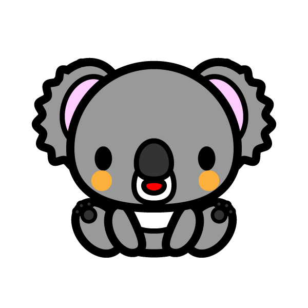 ぜいたく手書き コアラ イラスト かわいい かわいいディズニー画像