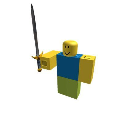 roblox character with sword
