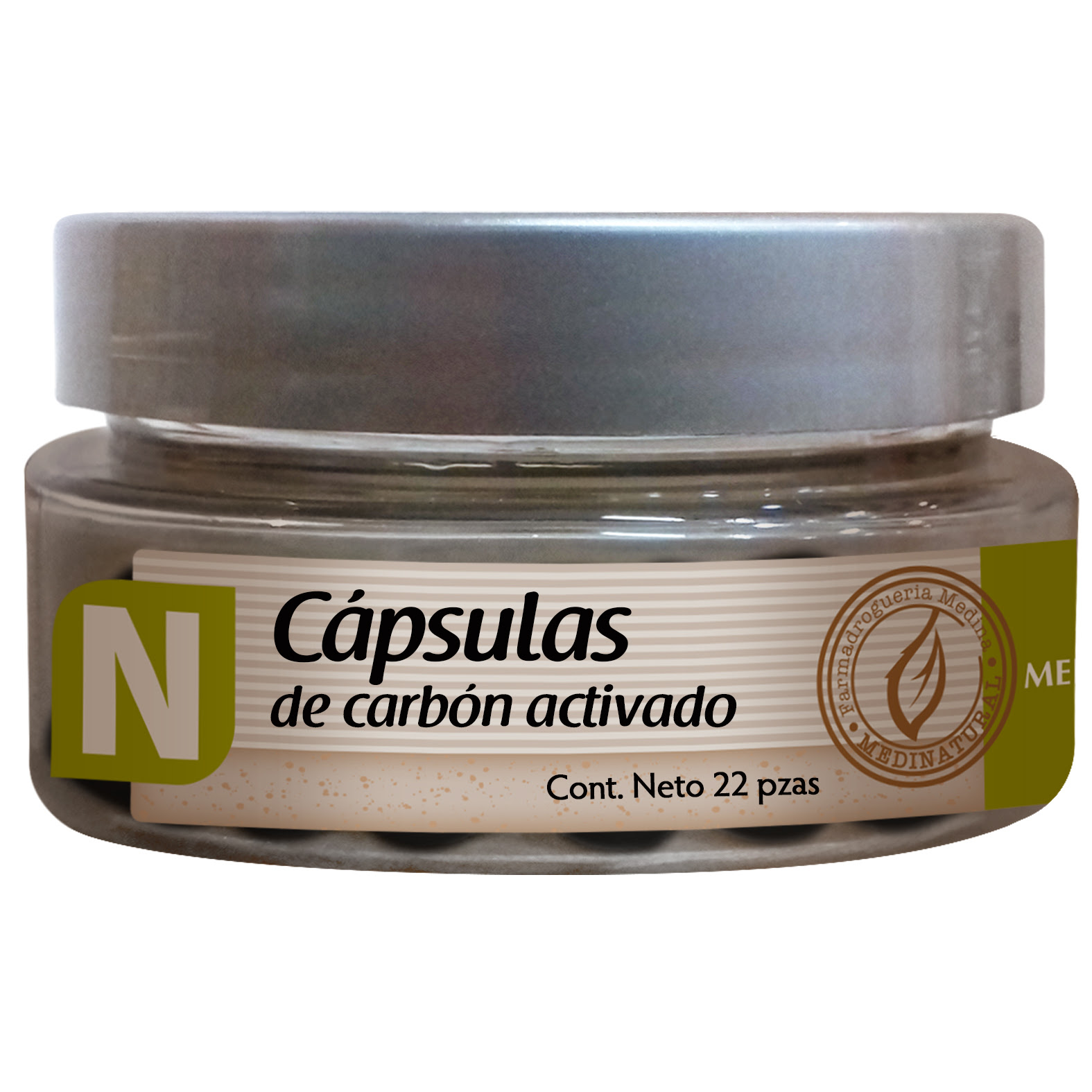 Detergente para material Carbon activado farmacia