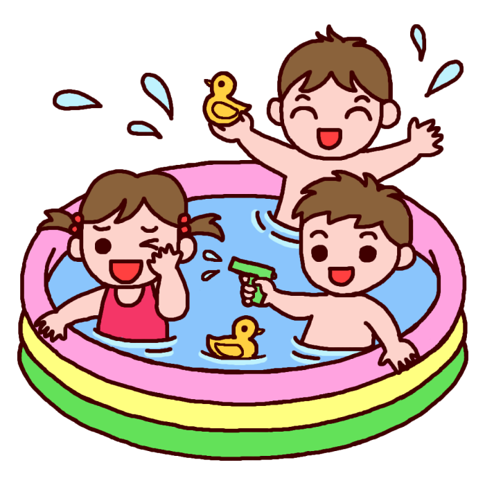 新着水遊び イラスト 無料 イラスト画像