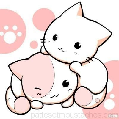 Chaton Mignon Dessin Manga Get Images