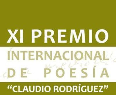 XI Premio Internacional de Poesía “Claudio
Rodríguez”