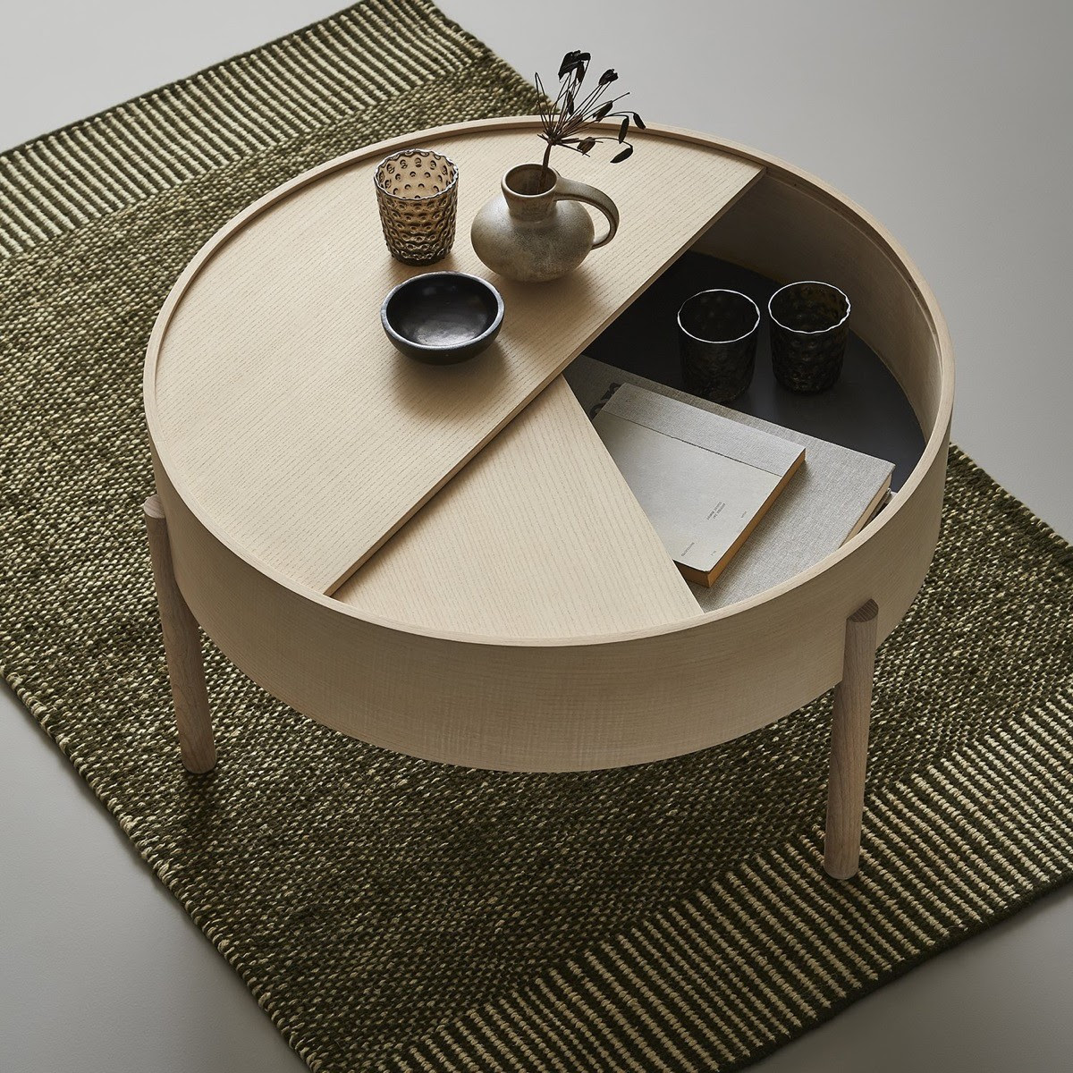 Unlike most finished furniture covered with paint, with ready to finish furniture you can be sure you are getting 100% solid wood furniture. 51 Coffee Tables With Storage To Stylishly Stash Your Clutter