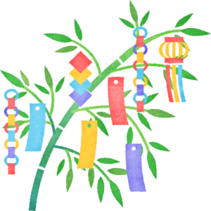 ベスト 七夕 笹 イラスト 写真素材 フォトライブラリー