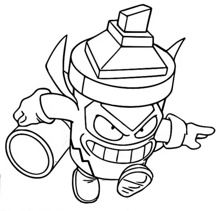 Kolorowanki dla dziecka zabawy z barwami dla malca strona 3. Wicked Line 418 Trickster Troop Superzings Wallpaper Kolorowanki Do Druku