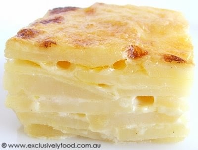 Exclusively Food: Creamy Potato Bake Recipe