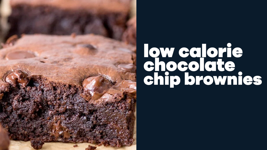 Lighter taste and texture with white whole wheat! Beam Low Calorie Chocolate Chip Brownies