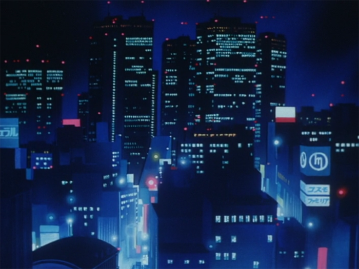 Theme Anime Aesthetic Anime City Background