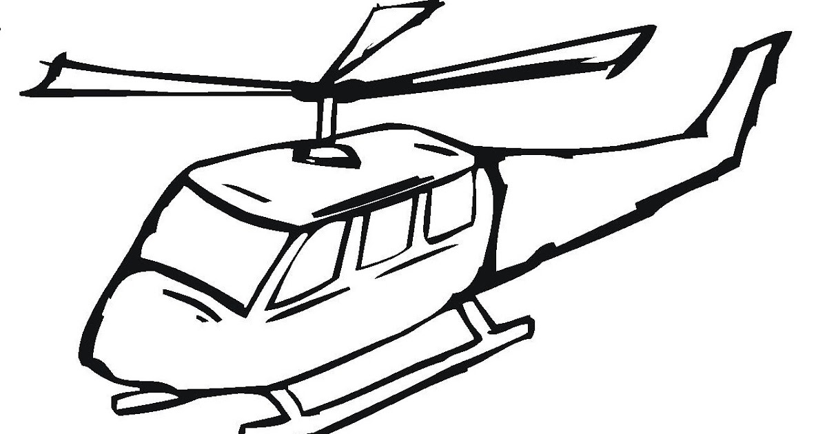 Download 82 COLOURING SHEET HELICOPTER - ColouringSheet