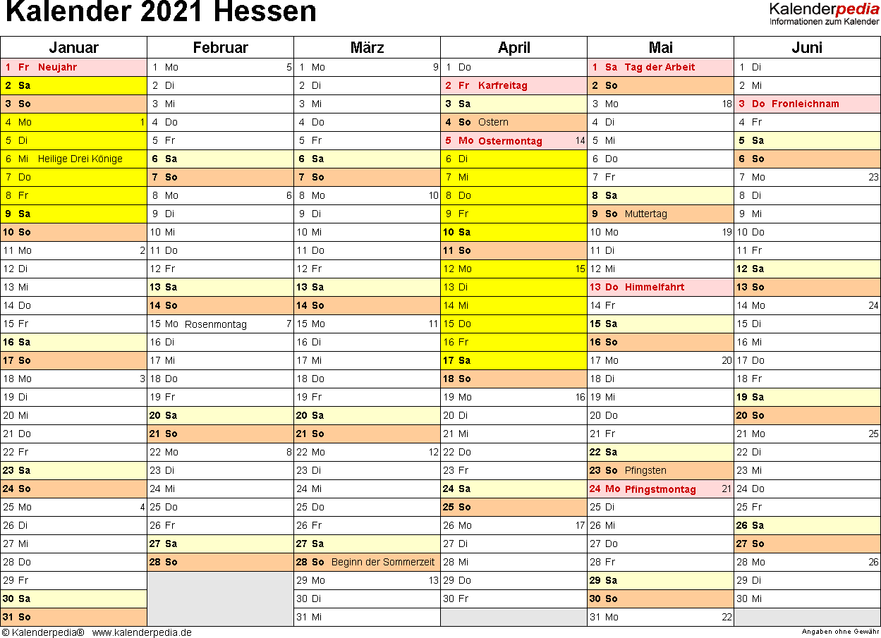Kalender 2021 Bayern Kalenderpedia : Kalender 2020 PDF ...