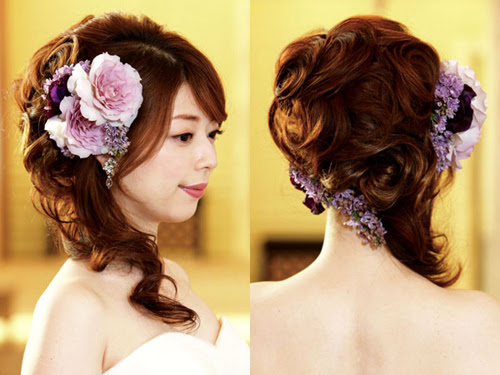 ロイヤリティフリー花嫁 髪型 サイド 最も人気のある髪型