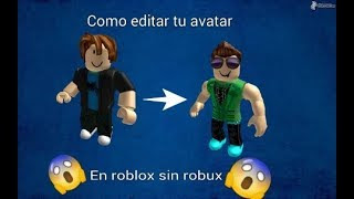 Como Poner Caras A Tu Avatar De Roblox Sin Robux - como crear un avatar cool sin robux roblox maxdroidtv