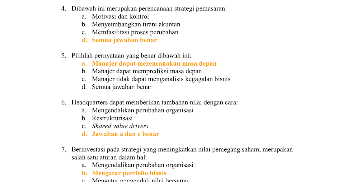 Pertanyaan Tentang Peramalan Dalam Manajemen Operasional