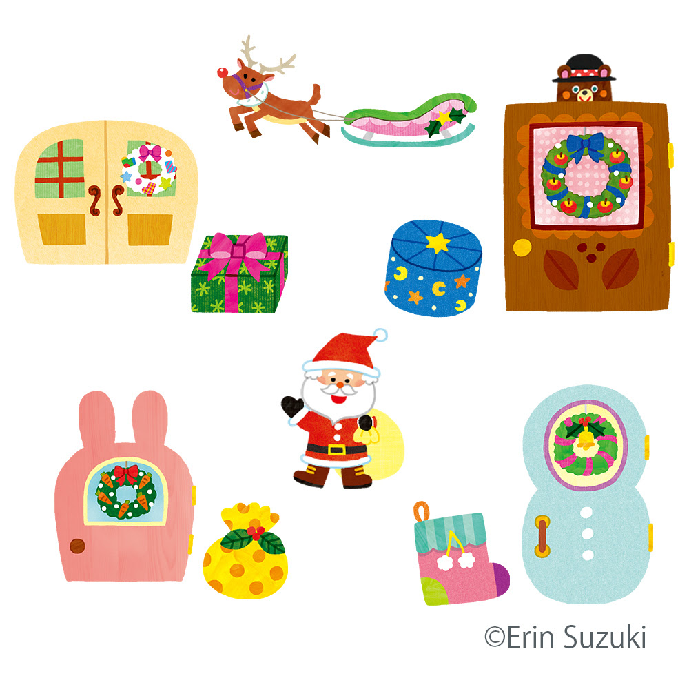 無料ダウンロード クリスマス ペープサート 無料 Fuutou Sozai